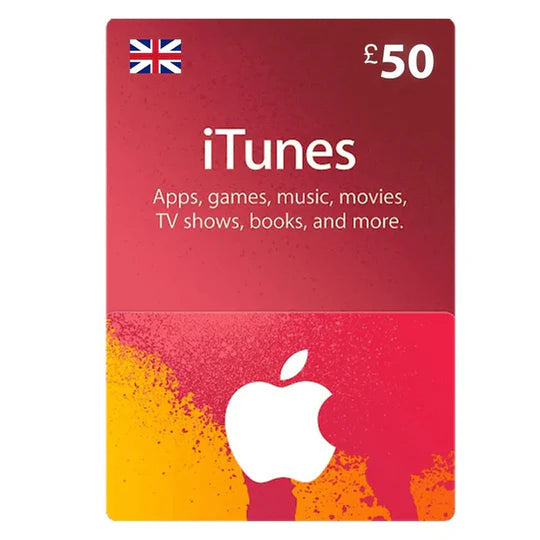 Apple iTunes Gift Card £50 - UK Account Apple iTunes Gift Card £50 - UK Account